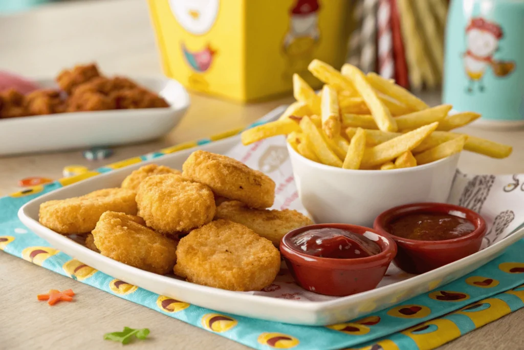 Why do kids like chicken nuggets and fries?